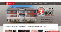 Desktop Screenshot of chiropractorinoverlandpark.com